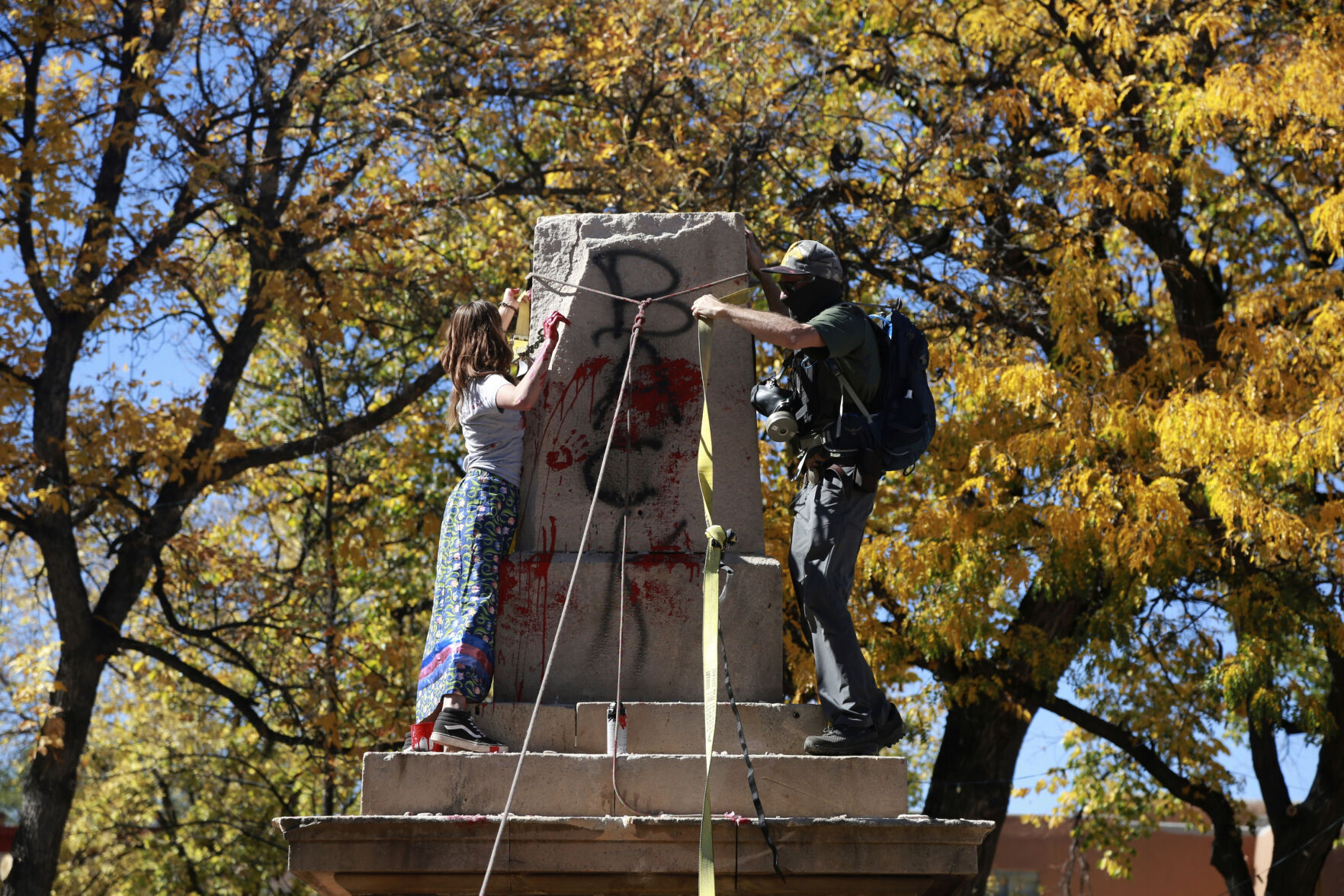 Obelisk in Santa Fe, N.M.